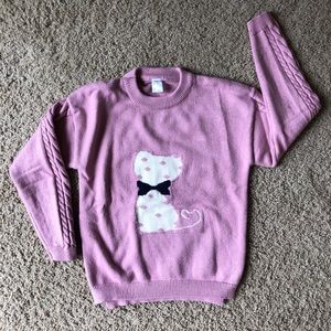 Fun Time pink pullover